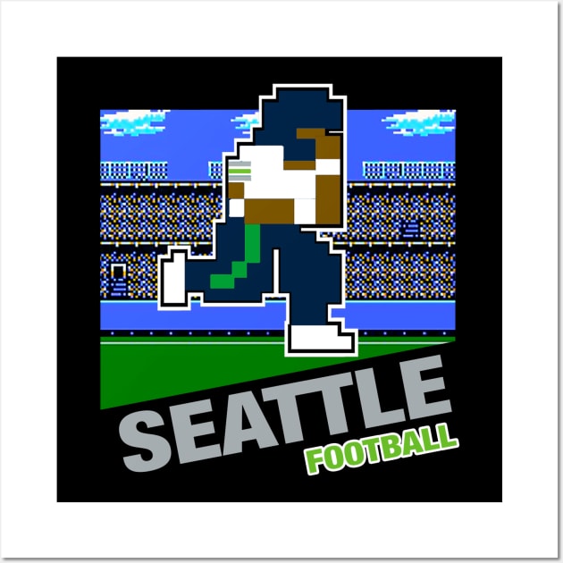 Seattle Football Wall Art by MulletHappens